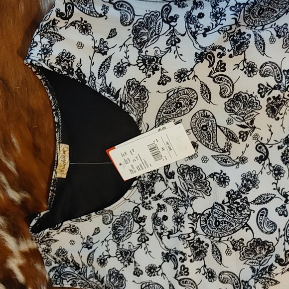 3/$50 Brochure Sleeveless Blouse Sz 3X - Picture 2 of 5